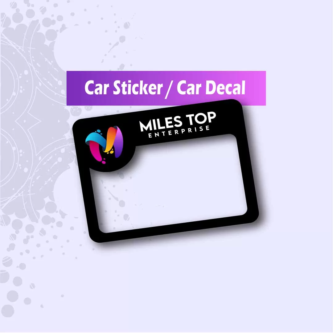 Car Sticker / Car Decal